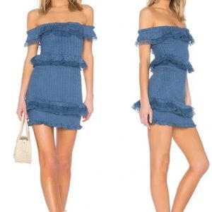Tularosa Blue Mini Dress